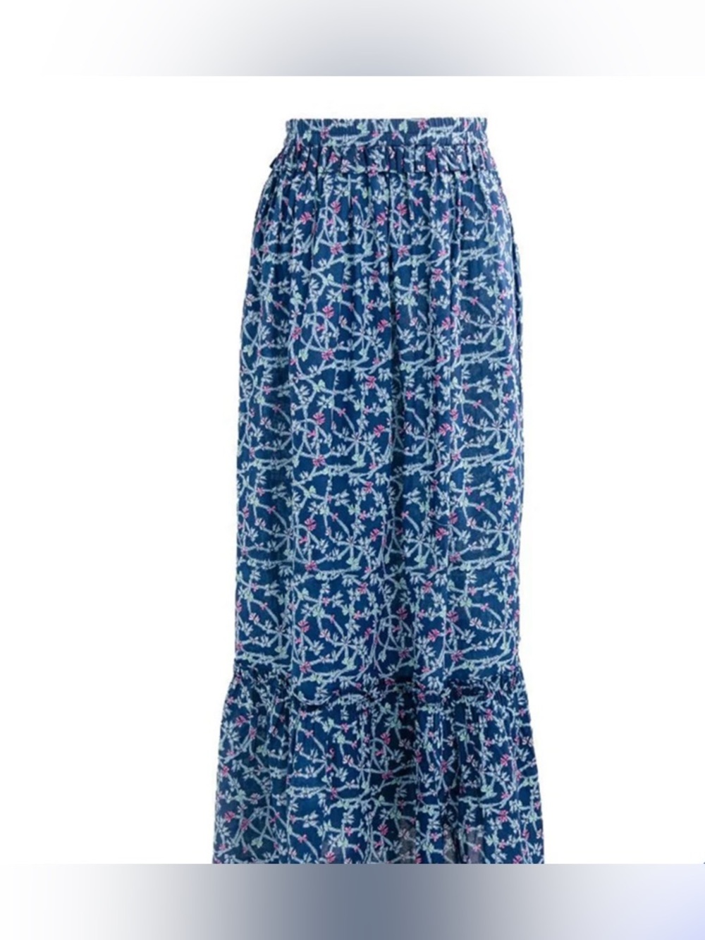NWT Simply Southern Maxi Skirt Tiered Cotton Large